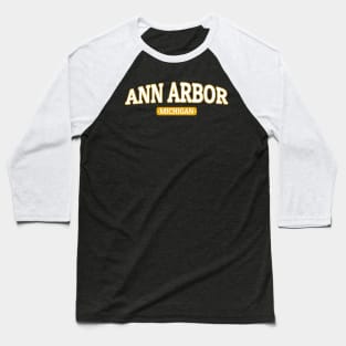 Ann Arbor - Michigan Baseball T-Shirt